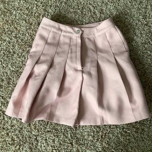 pink h&m mini skirt (tennis skirt)